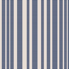 Two Tone Stripe Fabric, Wallpaper and Home Decor | Spoonflower